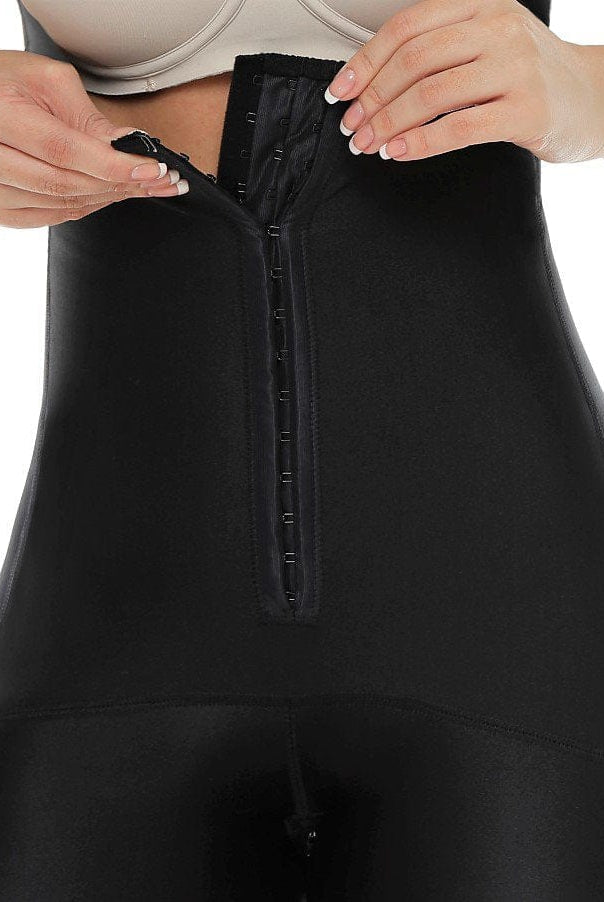 High Back Compression Shapewear - (Front hook-and-eye closure) - Sexyskinz Shapewear Fajas