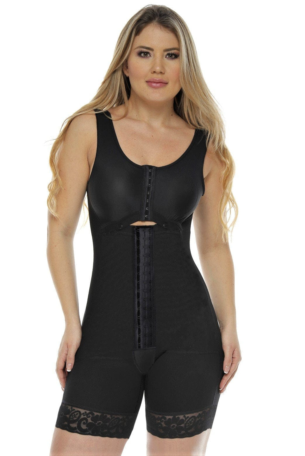 High compression Shaper With Built-In Bra - Sexyskinz Shapewear Fajas