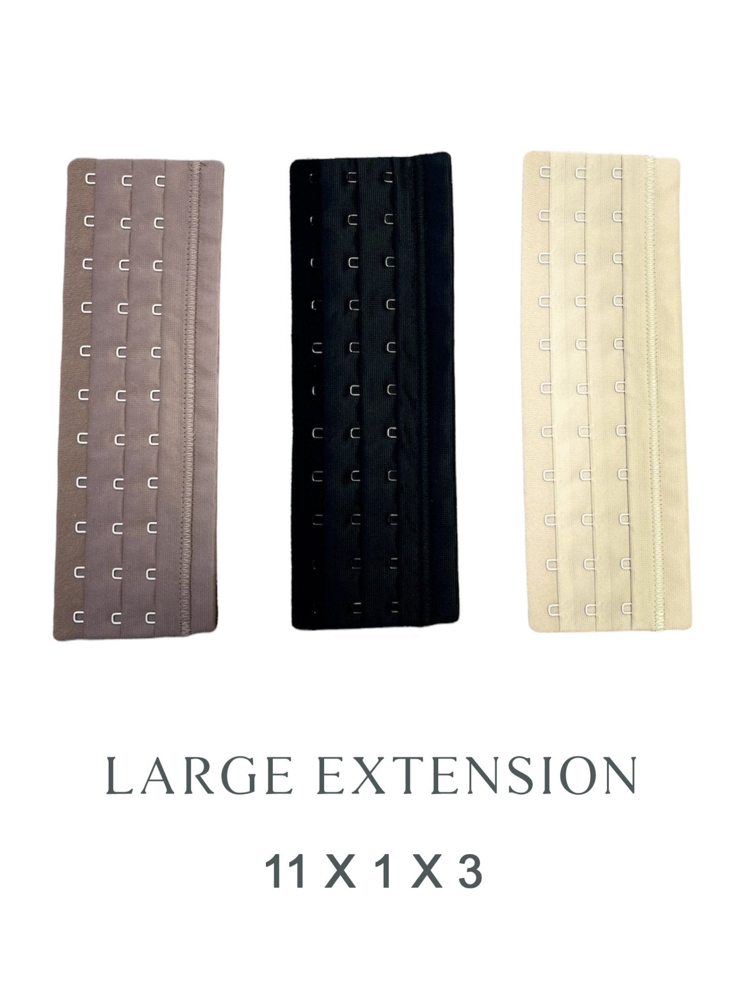 Hook Extensions / 3 Different Sizes - Sexyskinz Shapewear Fajas