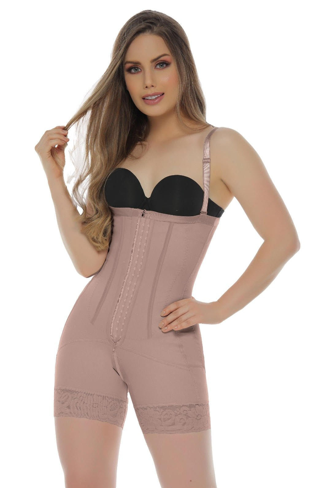 Hourglass Steel Bones Shaper Extreme Compression Butt Lifting Effect. - Sexyskinz Shapewear Fajas
