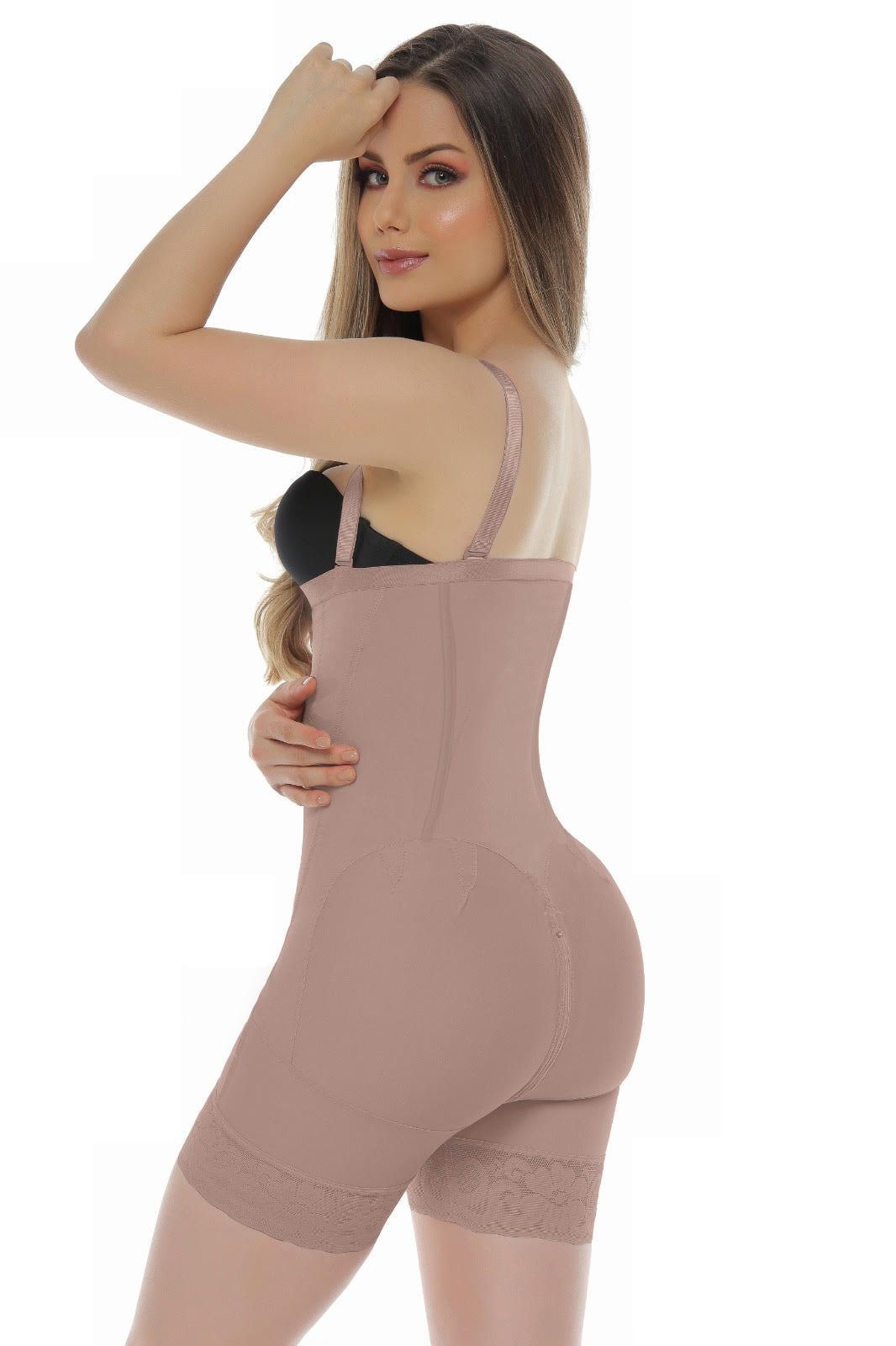 Hourglass Steel Bones Shaper Extreme Compression Butt Lifting Effect. - Sexyskinz Shapewear Fajas