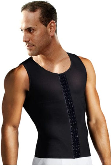Men's Firm Back Support Vest With Adjustable Hooks - Sexyskinz Shapewear Fajas