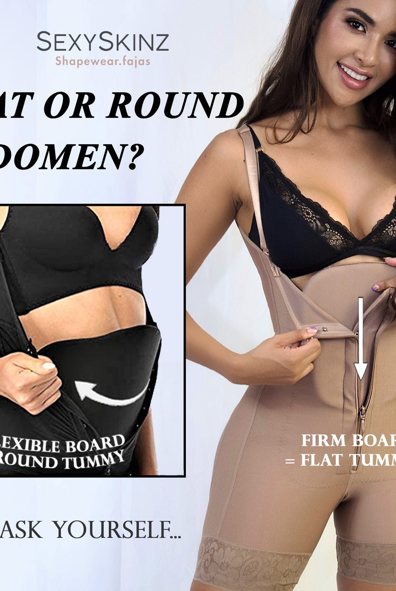 Post Surgical Abdominal Compression Lipo ABs Board - Sexyskinz Shapewear Fajas