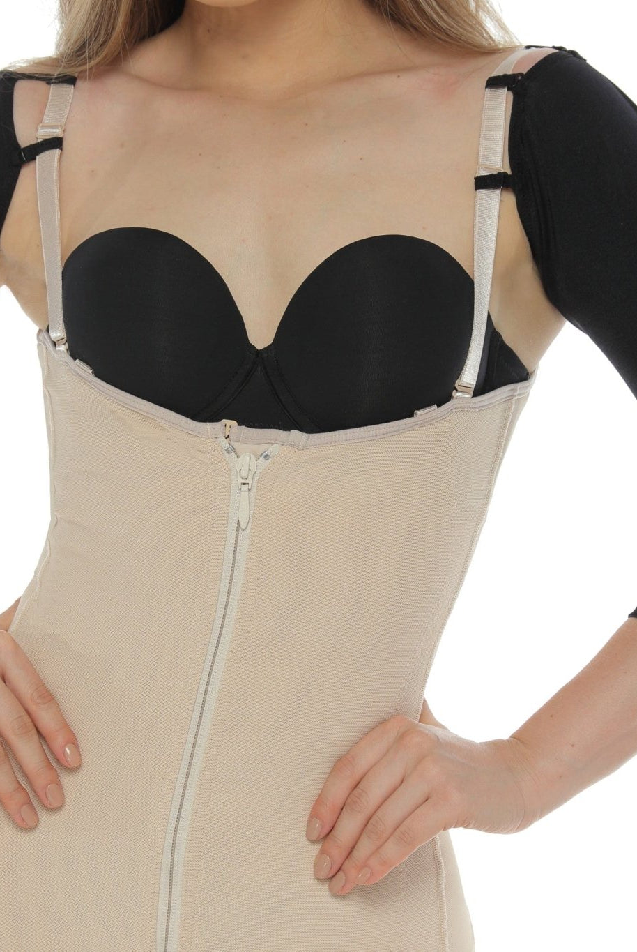 Post Surgical Arm Compression Sleeves / Dettachable - Sexyskinz Shapewear Fajas