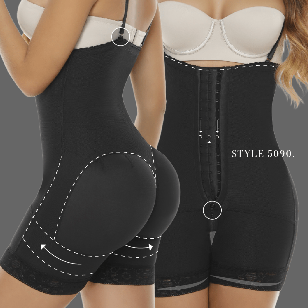 Slimming Strapless Butt Lifter Shaper - Sexyskinz Shapewear Fajas