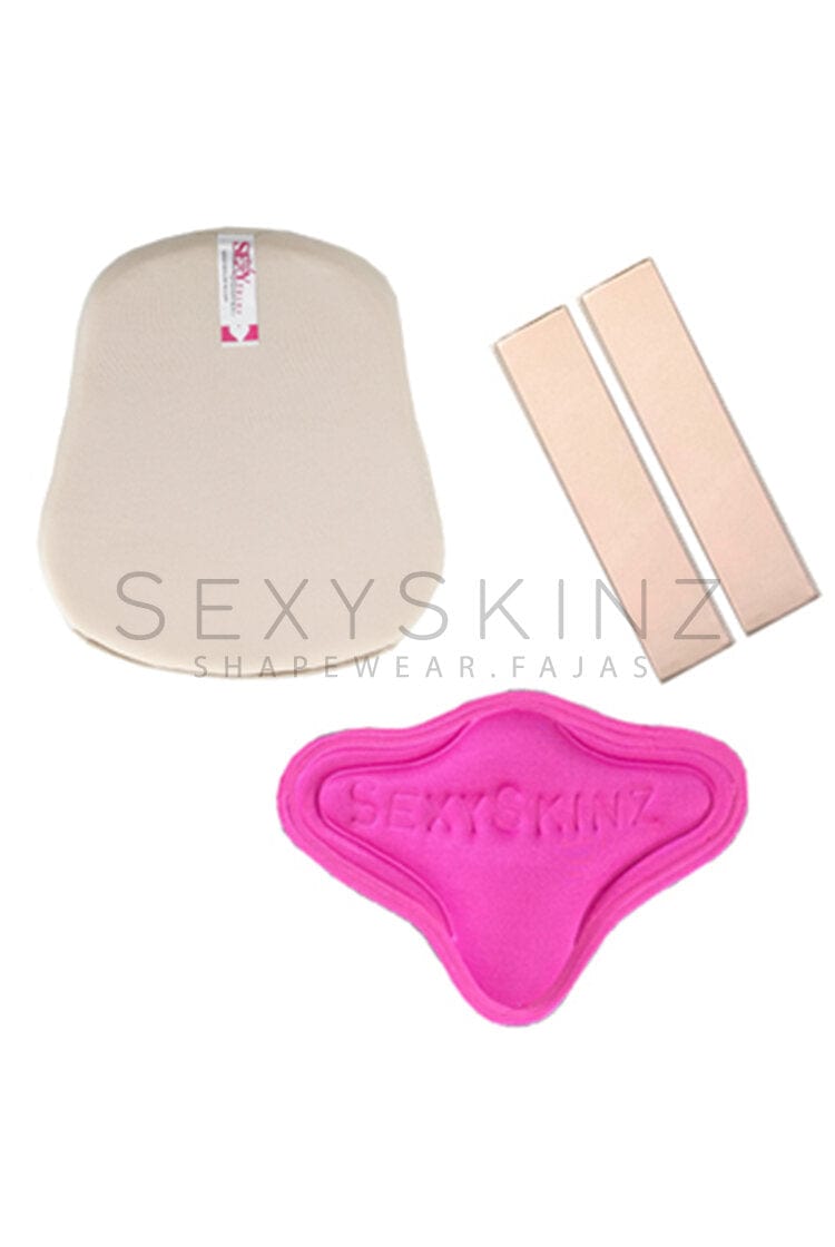 BBL Post Surgery Bundle ABs Board - Lumbar Molder Board - 2 Lateral Protector - Sexyskinz Shapewear Fajas