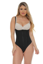 Extra High-Waisted Sculpting Thong Shaper - Sexyskinz Shapewear Fajas