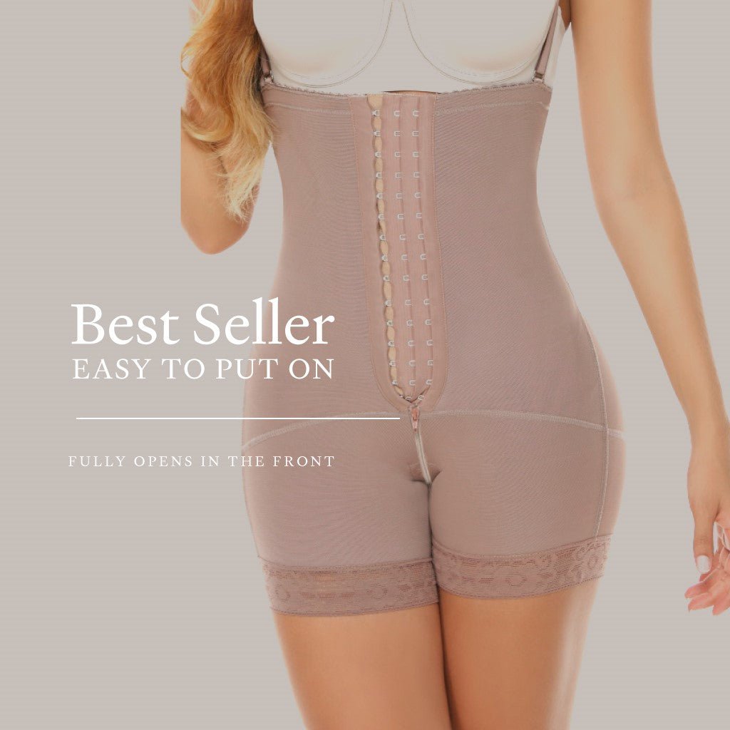 Hourglass Steel Bones Shaper Extreme Compression Butt Lifting Effect. - Sexyskinz Shapewear Fajas