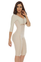 Post Op Full Body Slimming Firm Shapewear With Sleeves Built in Bra - Sexyskinz Shapewear Fajas