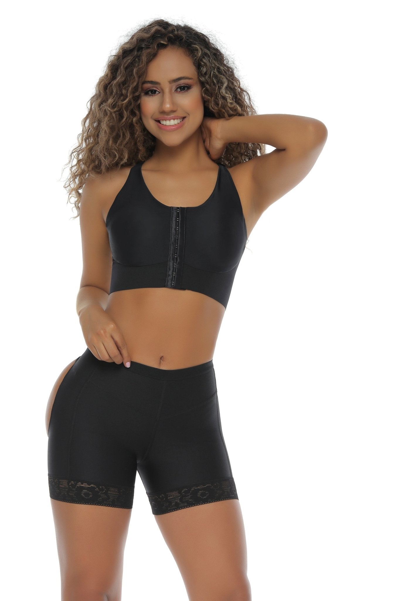 Sculpting Butt Lifter Shaper Short with Tummy Control - Sexyskinz Shapewear Fajas