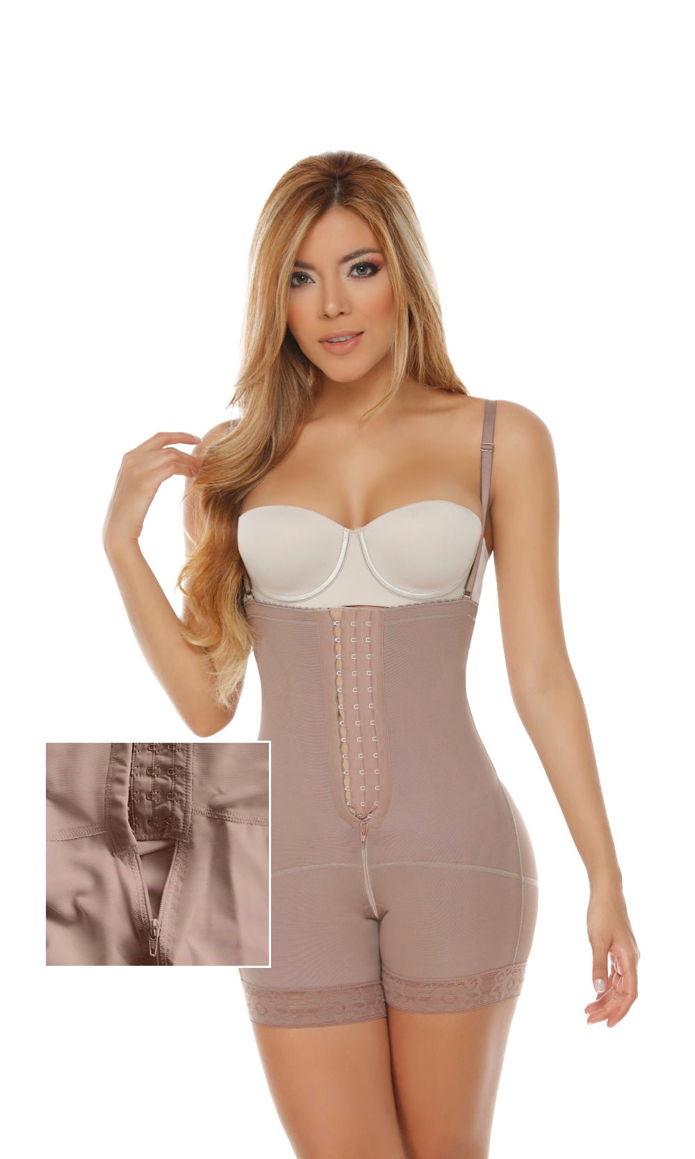 Slimming Strapless Butt Lifter Shaper - Sexyskinz Shapewear Fajas